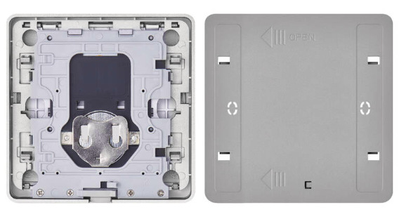 Vypínač EMOS GoSmart IP-2001ZB, ZigBee 3.0, 1-tlačidlový sivý Vypínač EMOS GoSmart IP-2001ZB, ZigBee 3.0, 1-tlačítkový - sivý