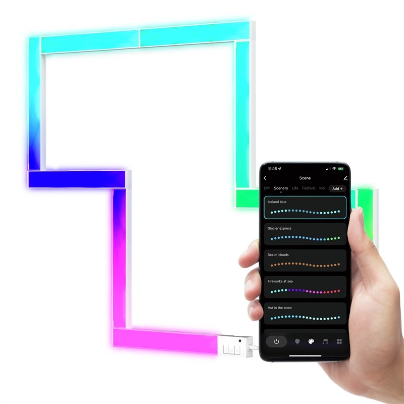 Dekoratívne LED Trust GXT 905 VYBZ, 9ks biele