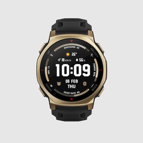 Inteligentné hodinky Amazfit T-Rex 3 Pro 44 mm čierne Inteligentné hodinky Amazfit T-Rex 3 Pro 44 mm čierne