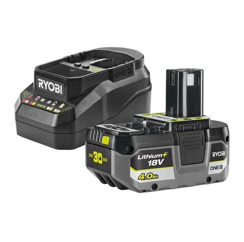 Set batérie a nabíjačky Ryobi ONE+ RC18120B-140X je univerzálny pomocník každého majiteľa vybavenia systému ONE+