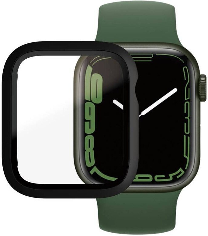 PanzerGlass Full Protection na Apple Watch 7 a 8, 41 mm, čierna