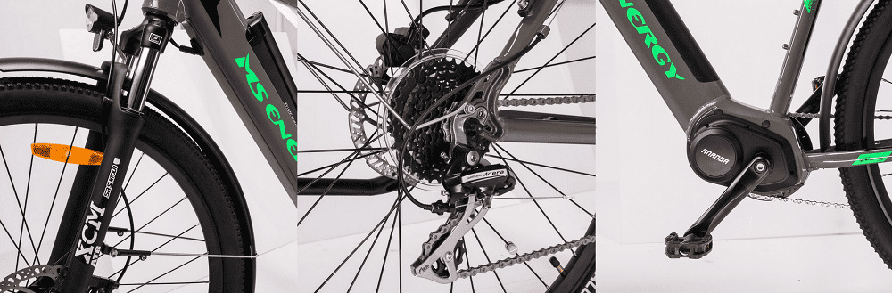 Elektrobicykel MS ENERGY T100 čierne Elektrobicykel MS ENERGY T100 čierne
