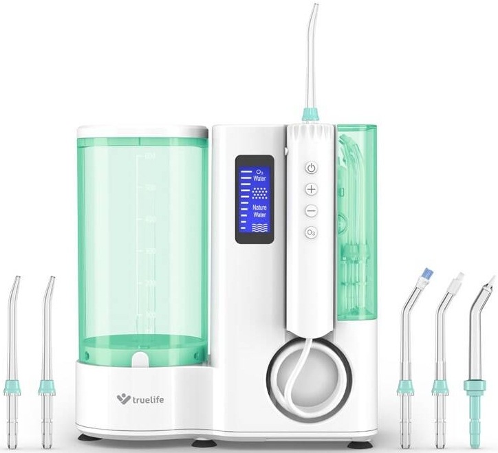 TrueLife AquaFloss Station O300 Ozone, bílá/zelená 