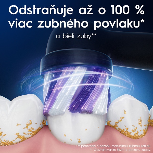 Náhradné hlavice Oral-B iO Radiant Black (4 ks) čierna