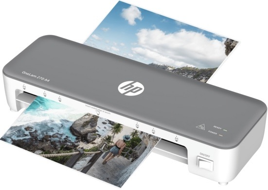 Laminátor HP OneLam 270 A4 je možné použiť až do formátu A4