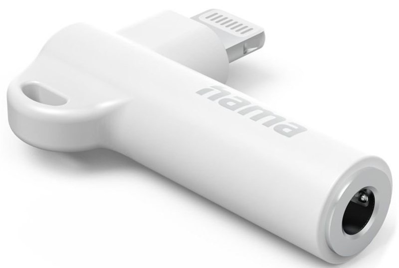 DAC prevodník Hama 201700 prevádza digitálny signál z Lightning výstupu iPhonu alebo iPadu