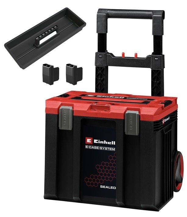 Box na náradie Einhell s nosnosťou až 120 kg, kvalitný polypropylén