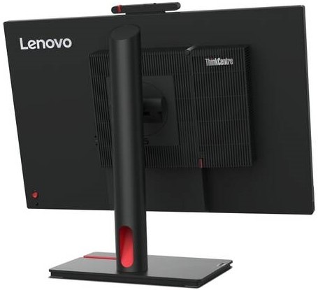 Monitor Lenovo ThinkCentre TIO-24 Gen 5 zo zadnej strany.