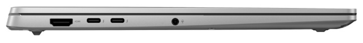 Notebook Asus Vivobook S 14 strieborný Bočné porty ASUS Vivobook S 14 vrátane HDMI, Thunderbolt 4 a 3,5 mm konektora
