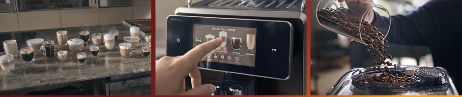 Automatický kávovar Saeco Xelsis Deluxe SM8780/00 čierny