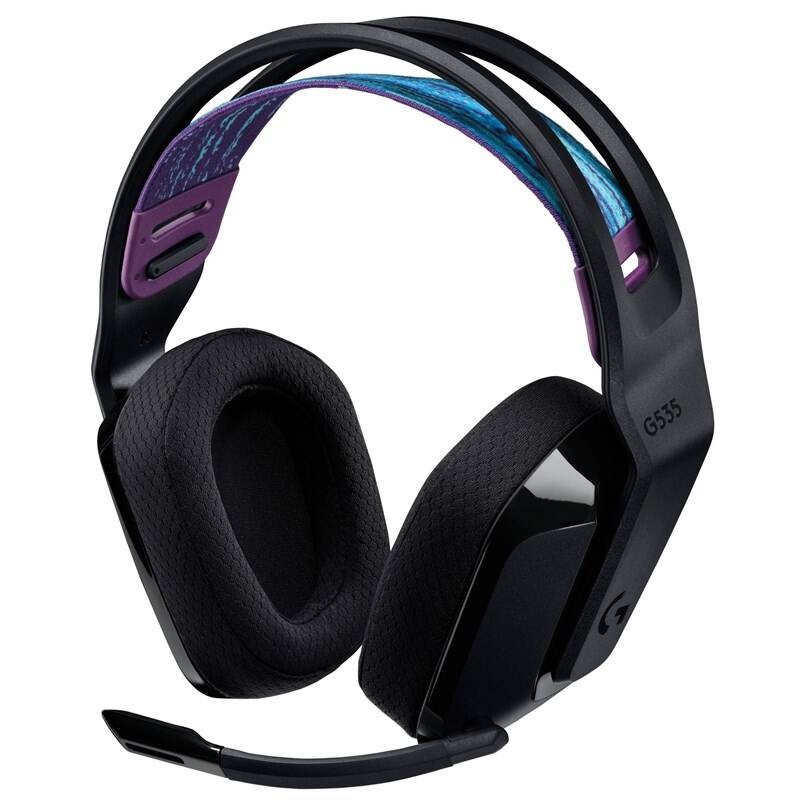 Headset Logitech Gaming G535 Lightspeed čierny
