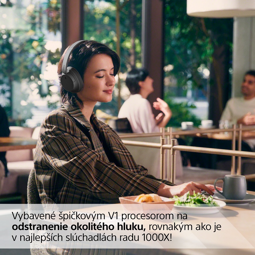 Slúchadlá Sony WH-CH720N čierna Sony WH-CH720N, čierna, procesor V1