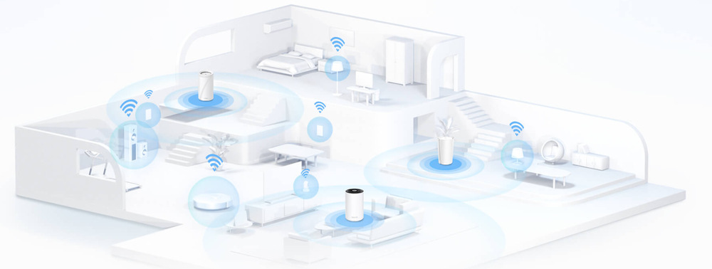 Kompletný Wi-Fi systém TP-Link Deco BE85, BE19000, Wi-Fi 7 (1 ks) biely Kompletný Wi-Fi systém TP-Link Deco BE85, BE19000, Wi-Fi 7 (1 ks) biely