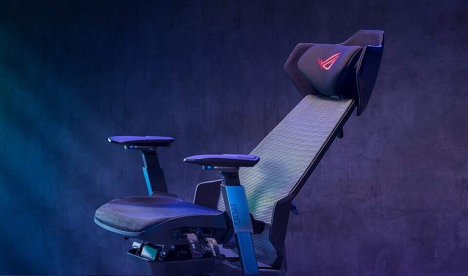 Herná stolička Asus ROG Destrier Ergo Gaming Chair (SL400) čierna Herná stolička Asus ROG Destrier Ergo Gaming Chair (SL400) čierna