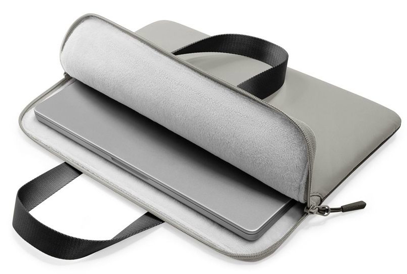 Brašna na notebook tomtoc Light-A21 Dual-color Slim Handbag 13,5" sivá Taška na notebook tomtoc Light-A21 Dual-color Slim Handbag 13,5" - šedá