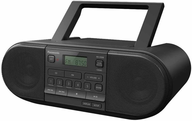 Rádioprijímač s CD Panasonic RX-D500EG-K