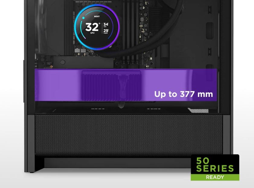 Grafická karta pre Case NZXT H3 Flow