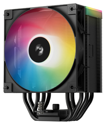 Chladič CPU DeepCool AG500 BK ARGB V2, čierna farba