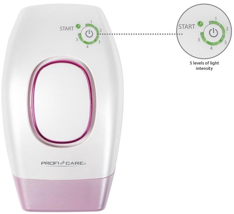 Epilátor ProfiCare PC-IPL 3024 biely