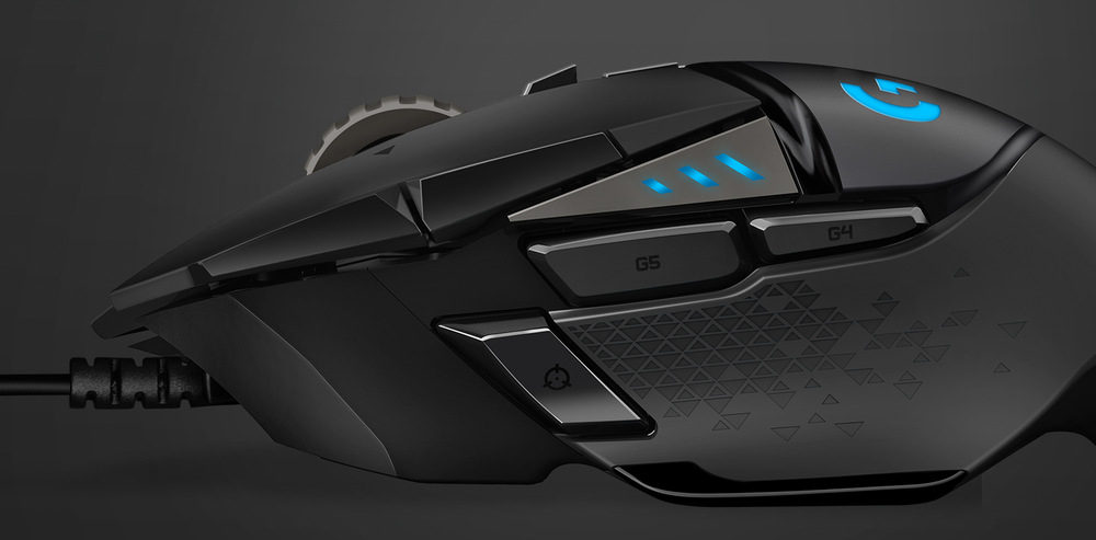 Myš Logitech G502 Hero High Performance čierna