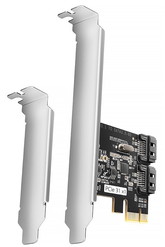 Radič Axagon PCES-SJ2 - 2x SATA 6G port