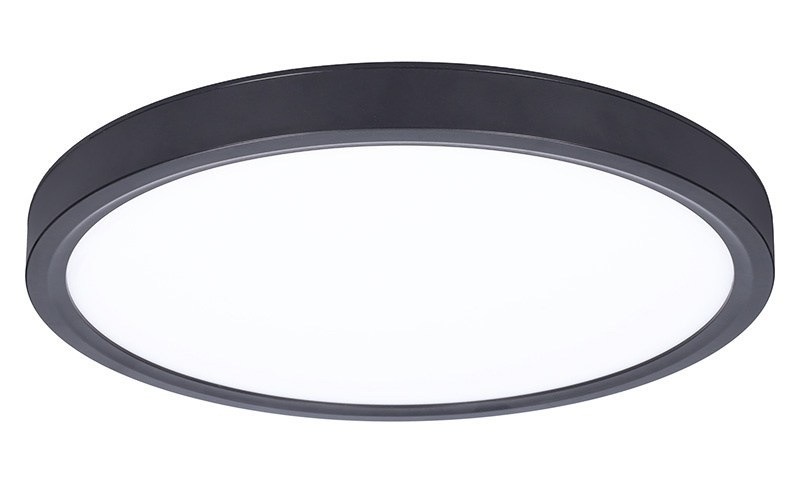 LED stropné svietidlo Solight Estela 36W, dálkové ovládání čierne
