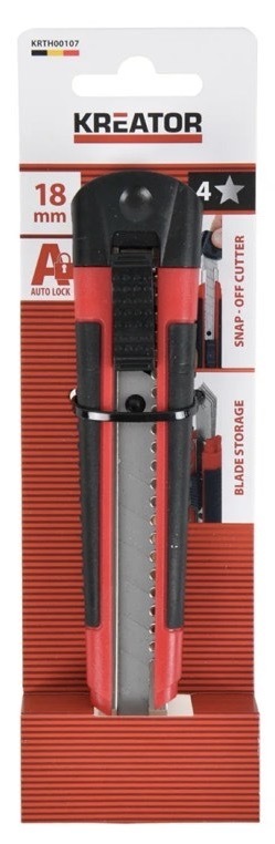 Planžetový nôž Kreator s dĺžkou 100 mm, automatický zámok