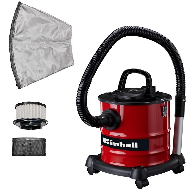 Vysávač na popol Einhell Classic TC-AV 2032 DW nerez/hliník