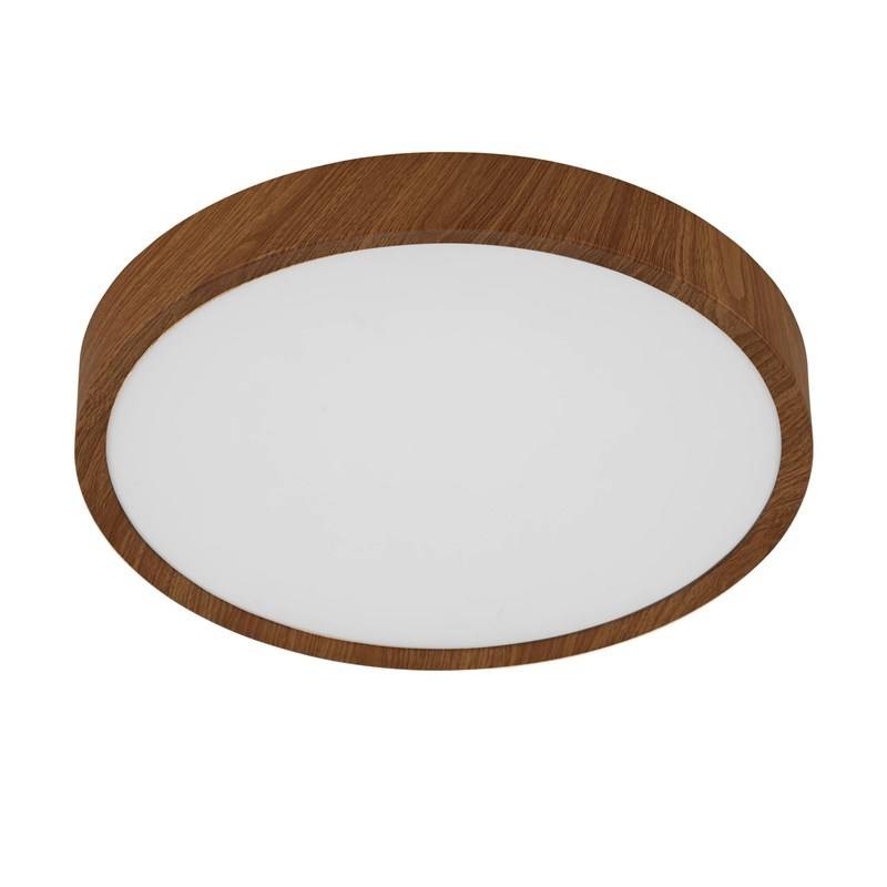 LED stropné svietidlo Eglo Musurita, 34 cm hnedé LED stropné svietidlo Eglo Musurita, 34 cm hnedé
