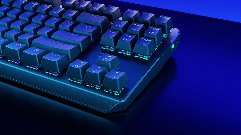 Klávesnica ENDORFY Thock TKL Wireless Brown, CZ/SK layout čierna Klávesnica ENDORFY Thock TKL Wireless Brown, CZ/SK layout čierna