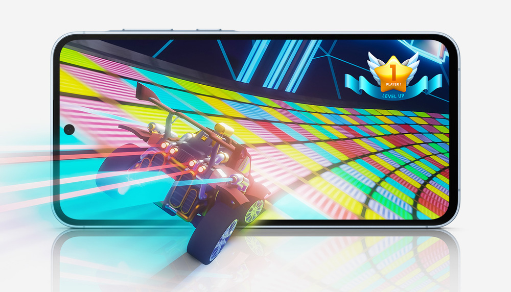 Mobilný telefón Samsung Galaxy A55 5G 8 GB / 128 GB - Awesome Iceblue Mobilný telefon Samsung Galaxy A55 5G