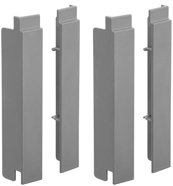 Koncovka Stanley STST82611-1, 4-dielna sada Track walls