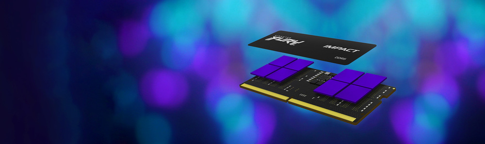 Pamäťový modul SODIMM Kingston FURY Impact 32GB DDR5 4800MHz CL38 SO-DIMM Kingston FURY Impact DDR5
