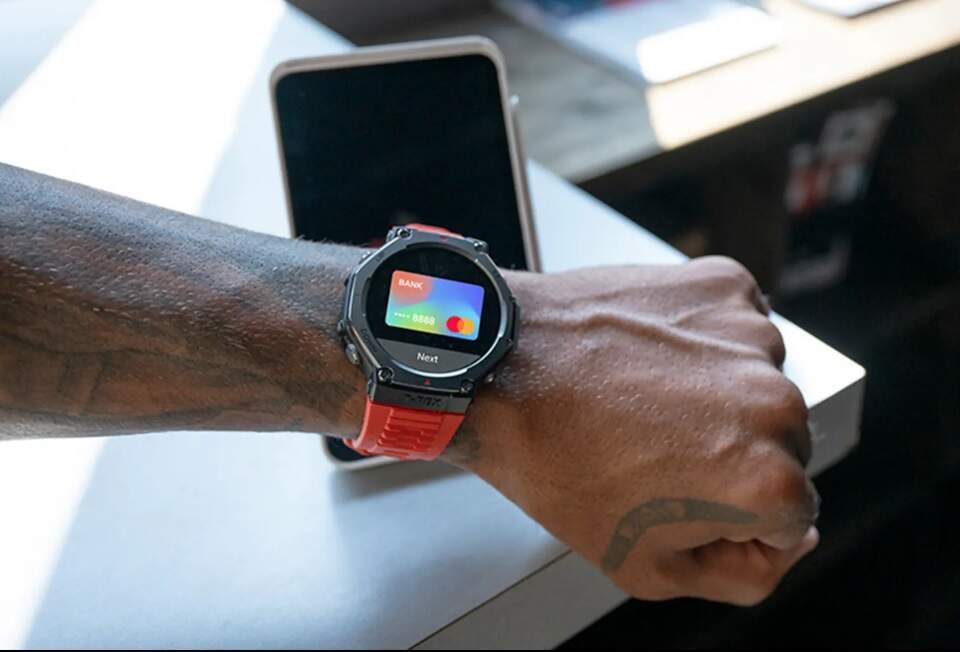 Inteligentné hodinky Amazfit T-Rex 3 červené