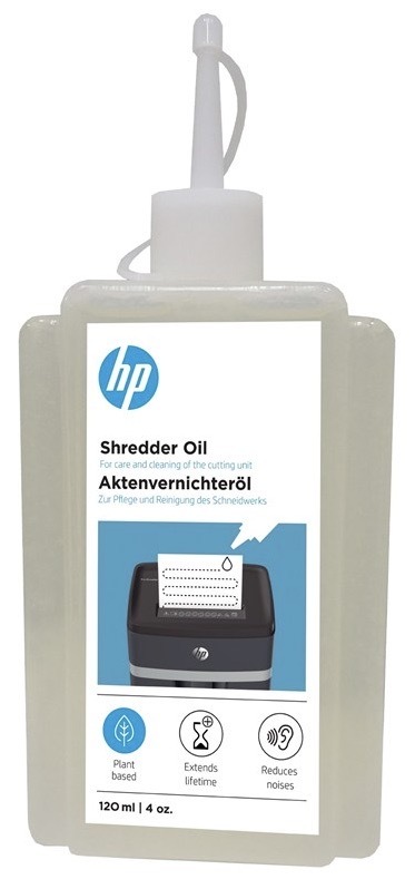 Olej pre skartovačky HP, jednoduchá aplikácia