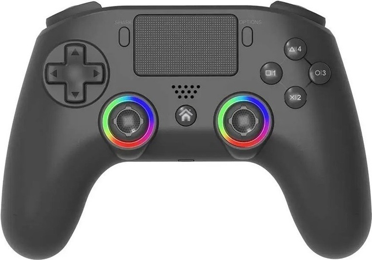 Gamepad SUPERDRIVE Wireless s LED podsvietením pre PS5/PC, čierna farba