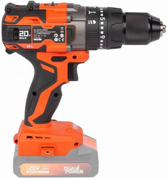 Aku vŕtačka POWERPLUS POWDP15220 (bez batérie) Aku vŕtačka POWERPLUS POWDP15220 (bez batérie)