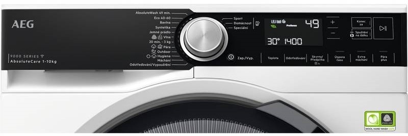 Práčka AEG AbsoluteCare® Pro 9000X LFR95166UC biela