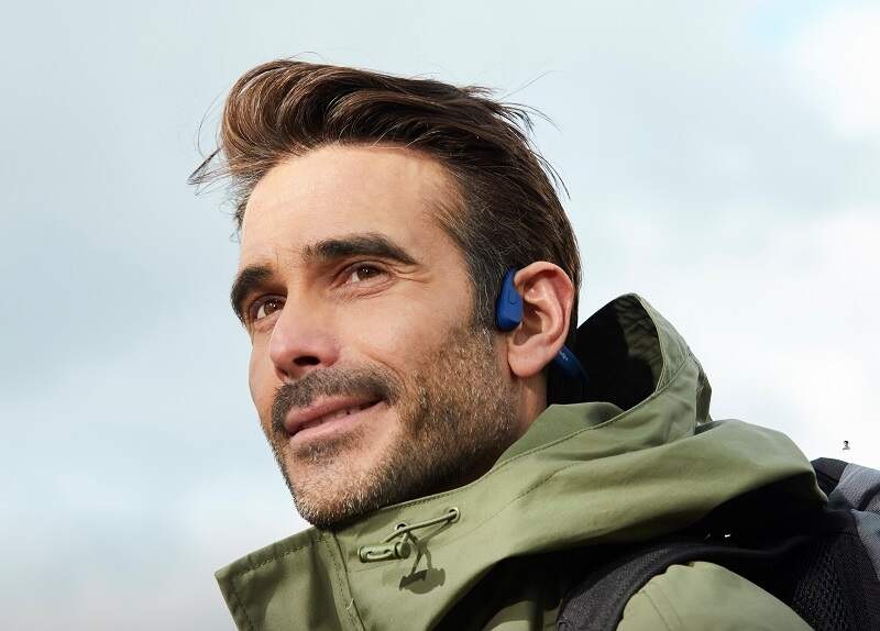 Slúchadlá Shokz OpenRun USB-C modrá Slúchadlá Shokz OpenRun USB-C modrá