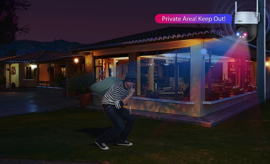 IP kamera Dahua P3AS-PV PTZ, 3Mpx, f=4mm biela Dahua P3AS-PV, biela