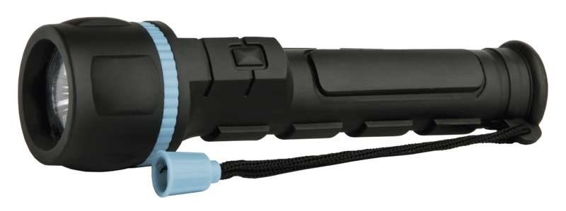 Svietidlo EMOS s max. dosvitom 25 m, čierna farba