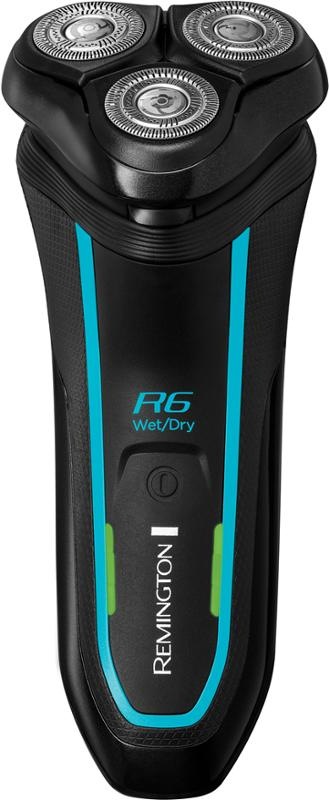 Holiaci strojček Remington R6000 R6 Style Series Aqua Rotary Shaver čierny/modrý