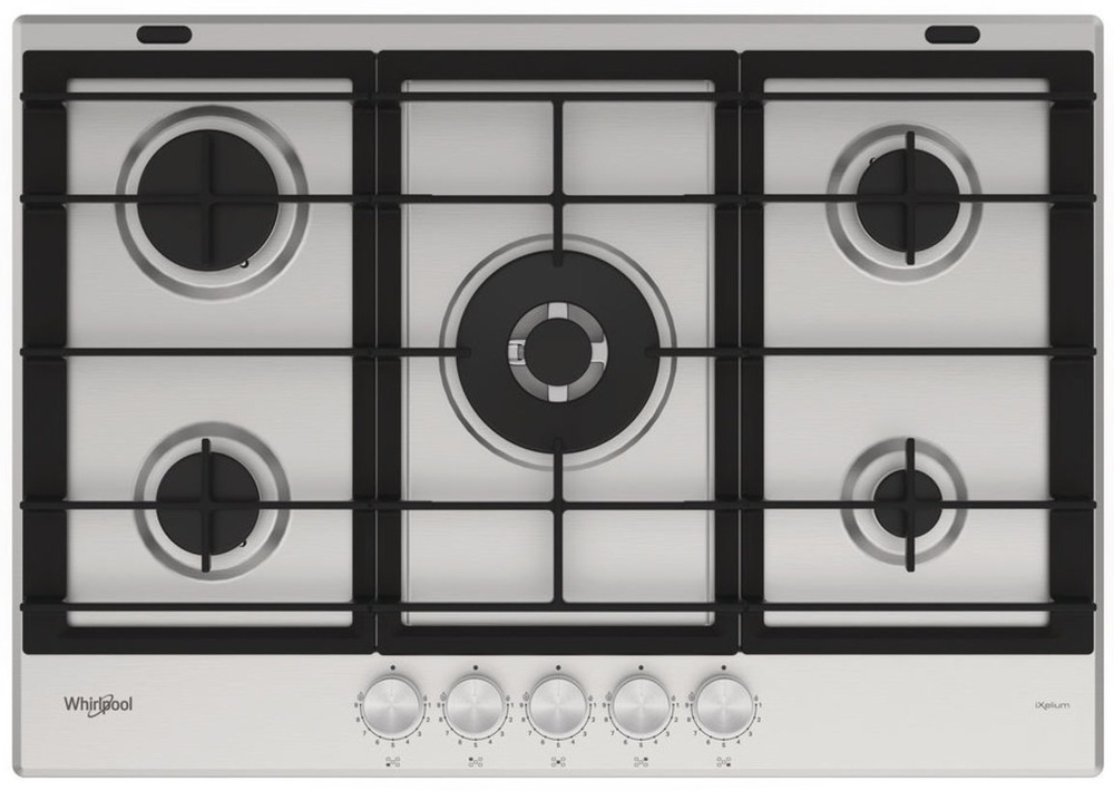 Plynová varná platňa Whirlpool W Collection GMWL 728/IXL nerez