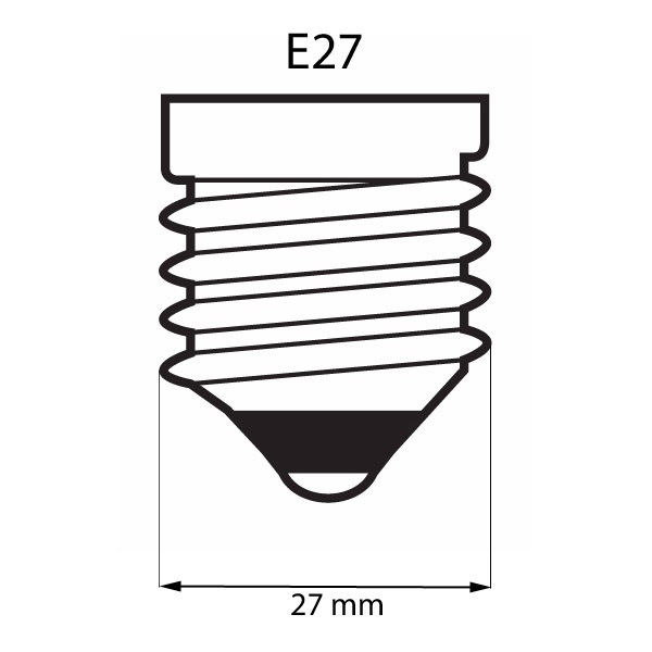 LED žiarovka ETA RETRO LEDka klasik filament 9W, E27, teplá biela žiarovka ETAA60W9WWF01, pätica