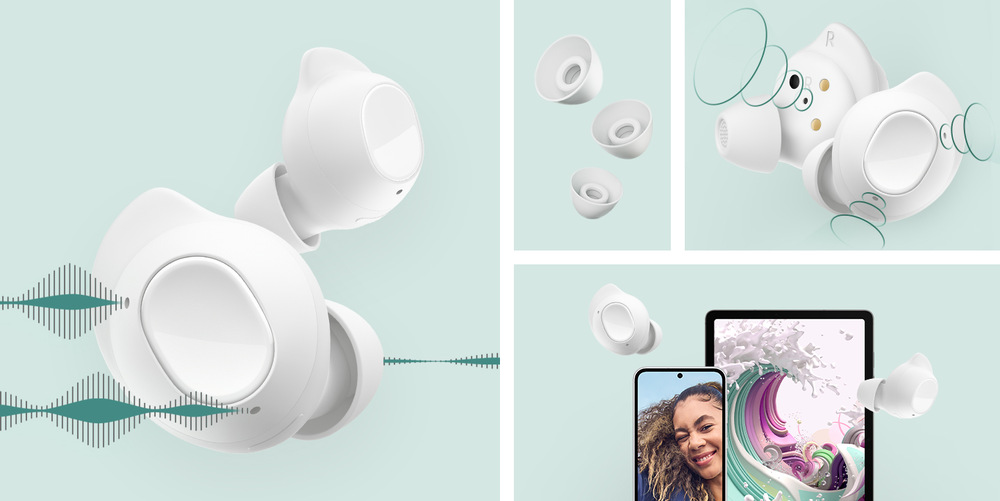 Slúchadlá Samsung Galaxy Buds FE grafitová farba Slúchadlá Samsung Galaxy Buds FE grafitová farba