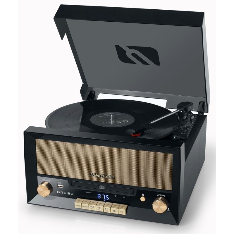 Gramofón MUSE MT-110B čierny