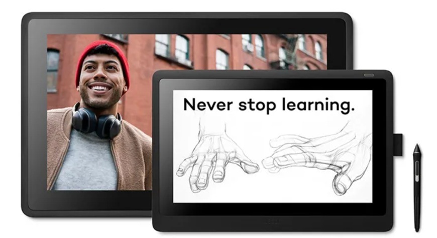 Grafický tablet Wacom One By Medium čierny/červený