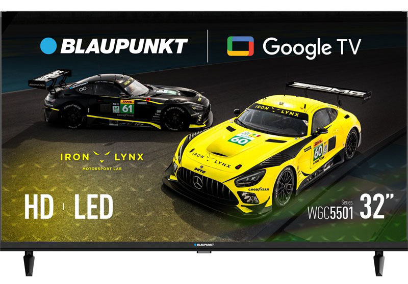 Televízor Blaupunkt 32WGC5501S v čiernej farbe.