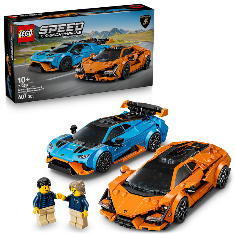 Stavebnica LEGO® Speed ​​Champions 77238 Lamborghini Revuelto a Huracán STO
