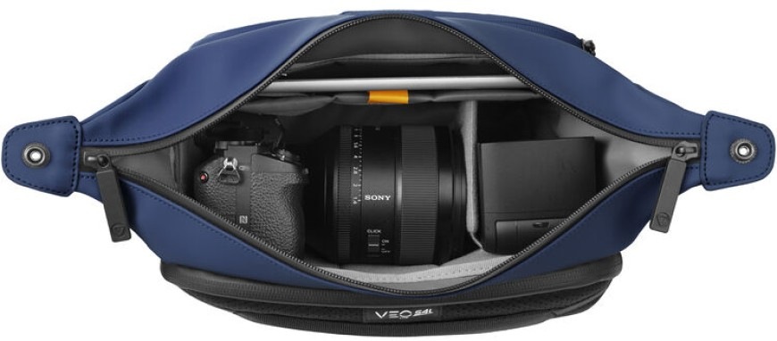 Taška na foto/video Vanguard VEO Lite S4L s uloženým fotografickým vybavením